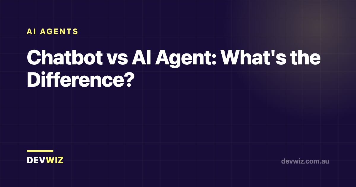 Chatbot vs AI Agent: What's the Difference?