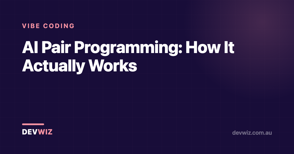 AI Pair Programming: How It Actually Works