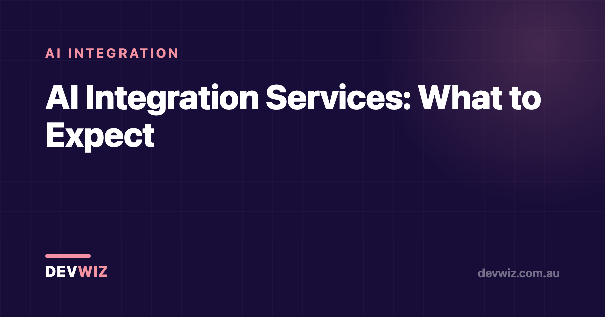 AI Integration Services: What to Expect