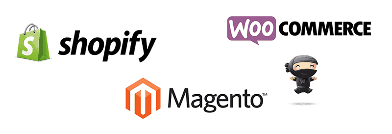 Move your shop online using one of these three popular eCommerce platforms.
