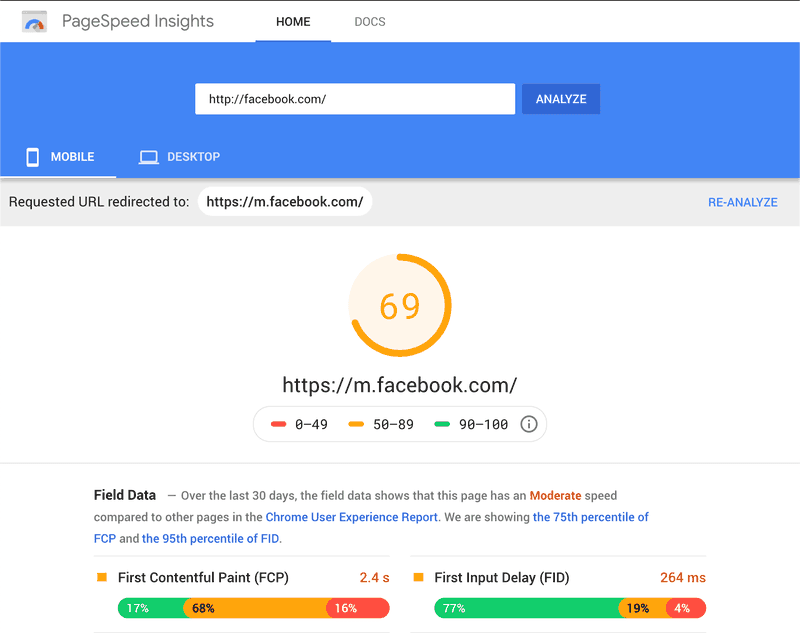 PageSpeed Insights By Google - Analyse how to make your WordPress site faster