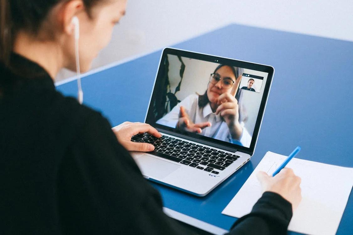 Virtual meeting with remote offshore software developer
