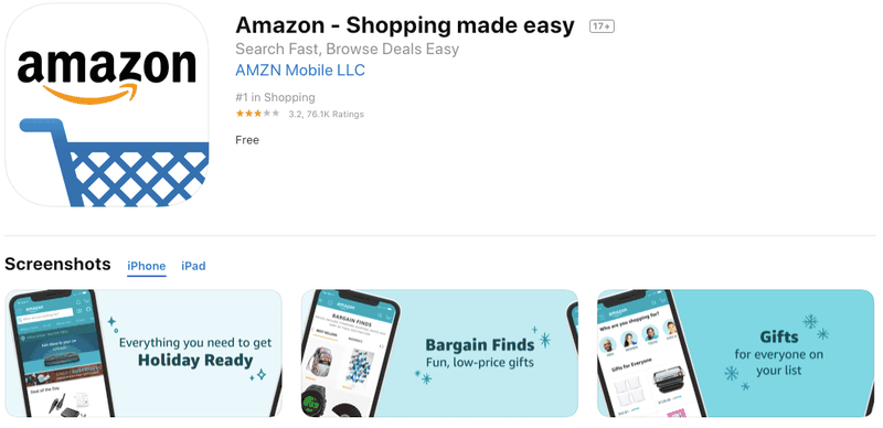 amazon shopping